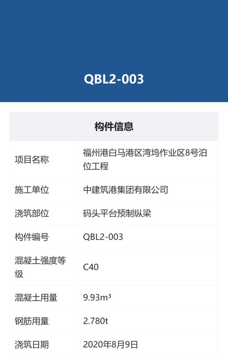 构件标识