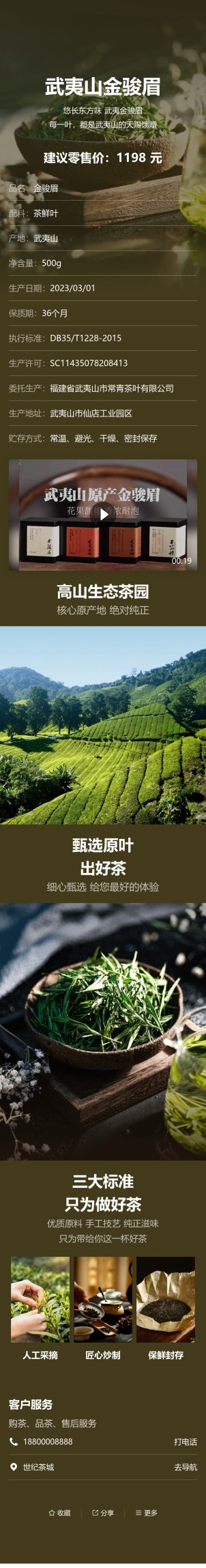 茶叶饮品介绍预览图
