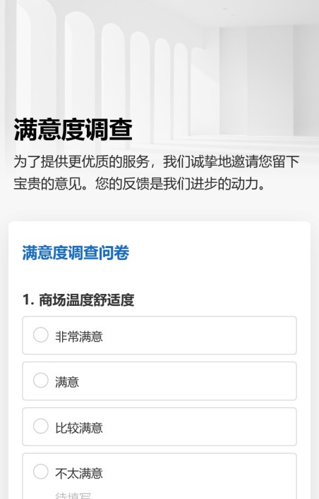 满意度调查