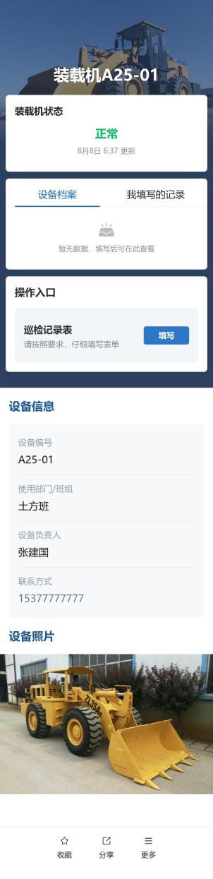 装载机巡检预览图