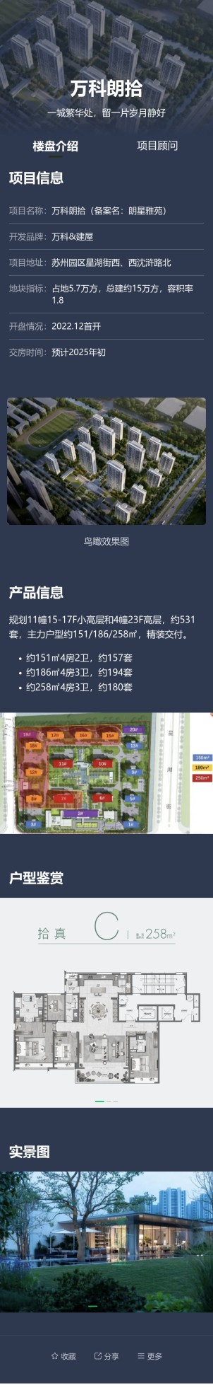 楼盘房产项目介绍预览图