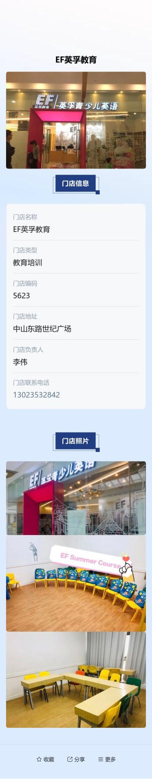 商户门牌信息预览图