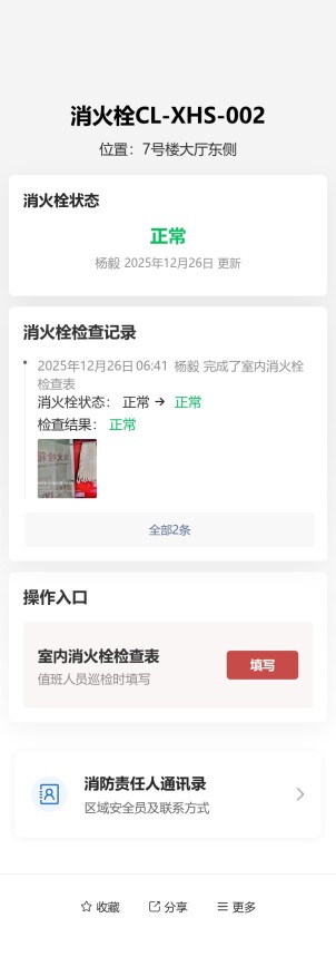 室内消火栓检查预览图
